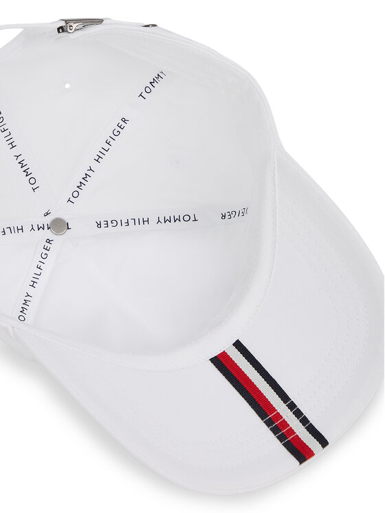 Tommy Hilfiger Tommy Hilfiger Kšiltovka Th Foundation Soft 6 Panel Cap AM0AM13162 Bílá