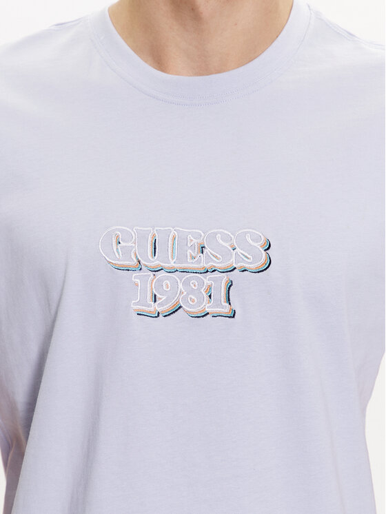 Guess Guess Футболка Logo M3GI30 K8FQ4 Голубий Slim Fit