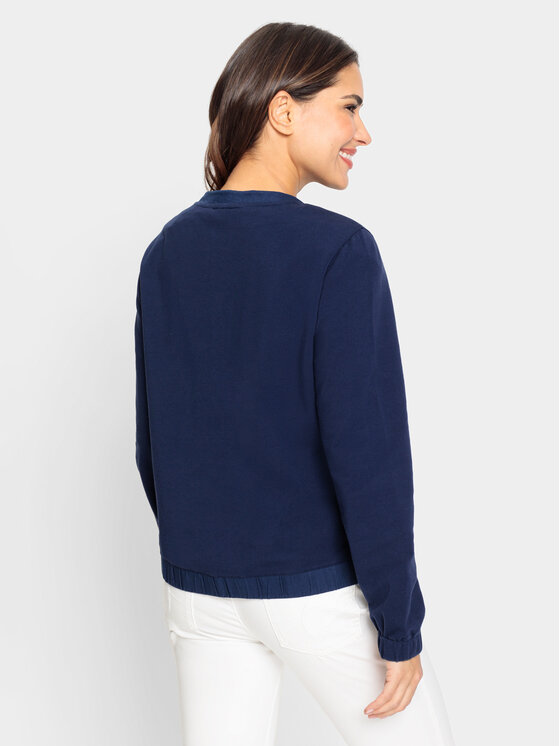 Olsen Olsen Sweatshirt 11201570 Dunkelblau Regular Fit