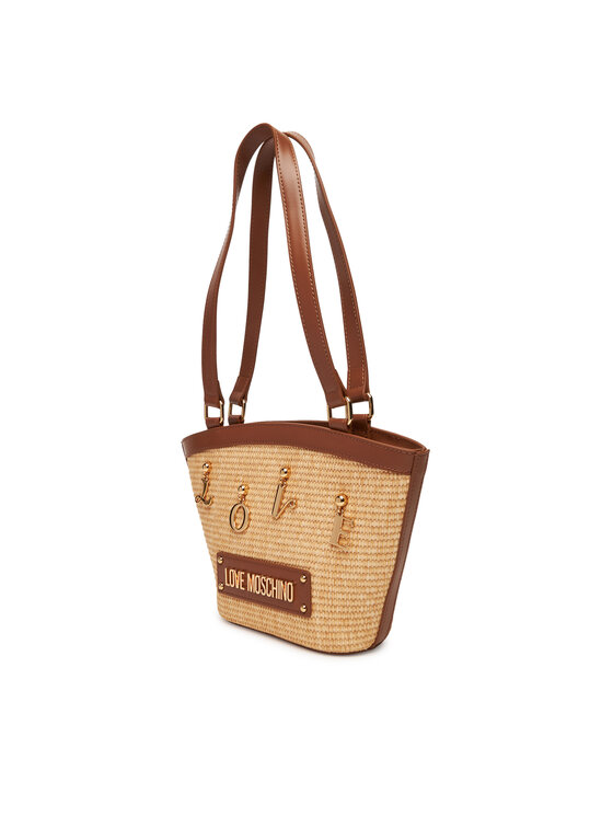 LOVE MOSCHINO LOVE MOSCHINO Ročna torba JC4284PP0MKN110A Rjava