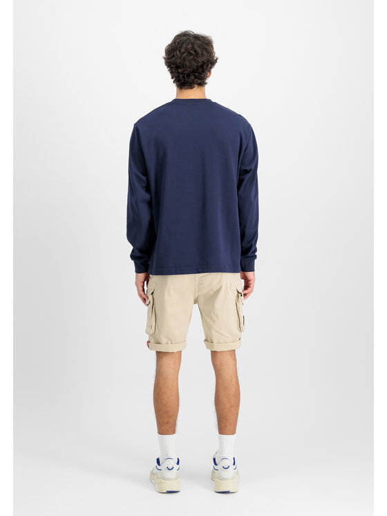 Alpha Industries Alpha Industries Šortky Crew Patch Short Béžová Slim Fit