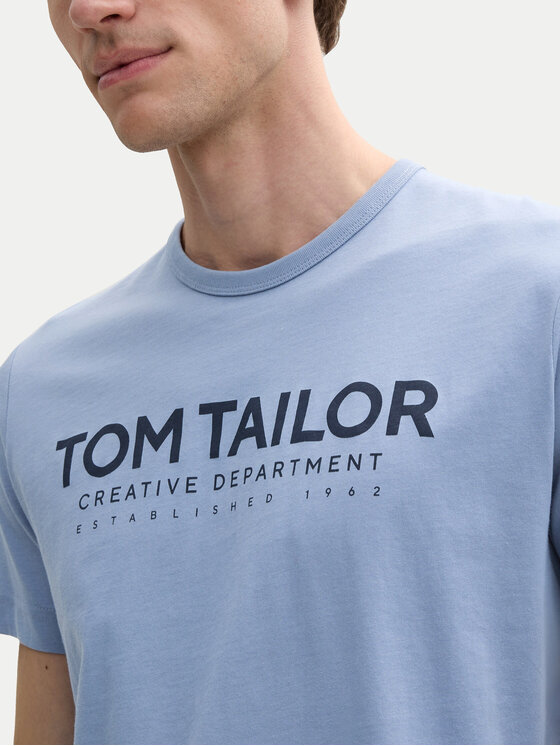 Tom Tailor Tom Tailor Футболка 1045940 Голубий Regular Fit