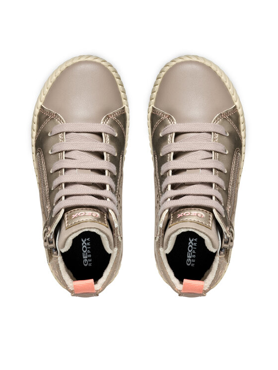 Geox Geox Sneakersy J Mirroless Girl J46MNA 0AUAJ C5005 M Beżowy