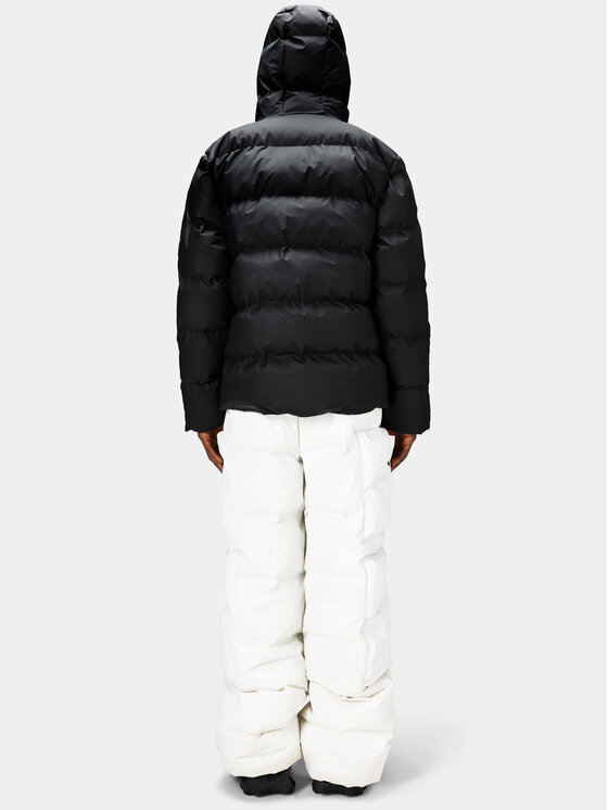Rains Rains Zimní bunda 15120 Černá Regular Fit