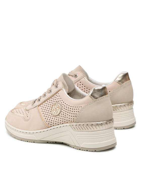 Rieker Rieker Sneakers N4346-60 Beige