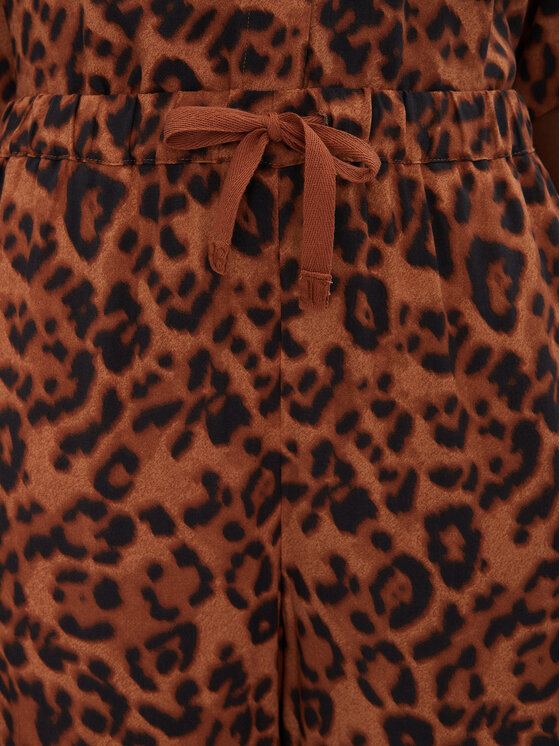 Chantelle Chantelle Pantaloni di tessuto Explore C18SE0 Marrone Relaxed Fit