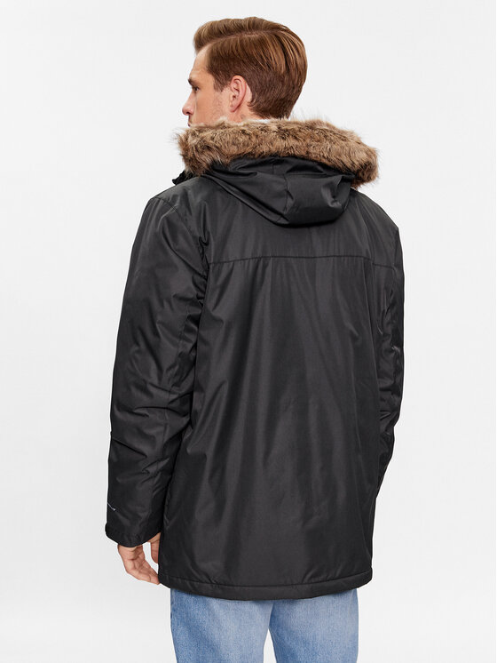 Columbia Columbia Зимно яке Leif Trail™ Parka Черен Regular Fit