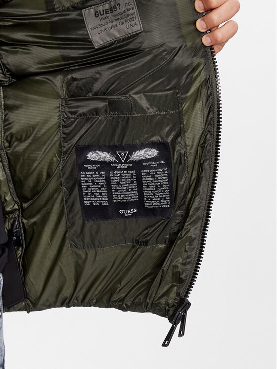 Guess Guess Žieminė striukė M3BL36 WF4F0 Žalia Regular Fit