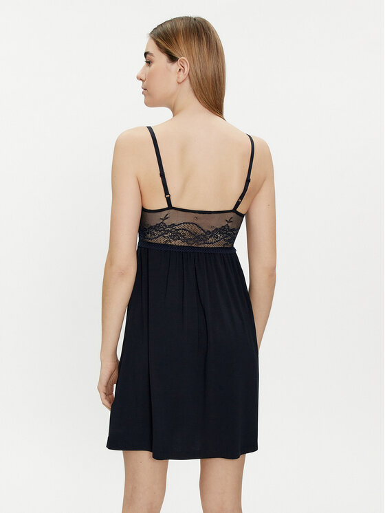 Tommy Hilfiger Tommy Hilfiger Нощница UW0UW03578 Тъмносин