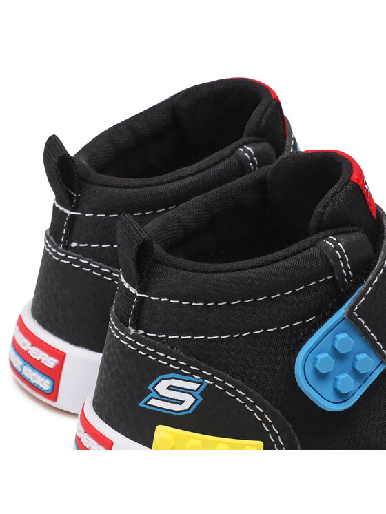 Skechers Sneakers Lil Constructor 402224N/BKMT Schwarz