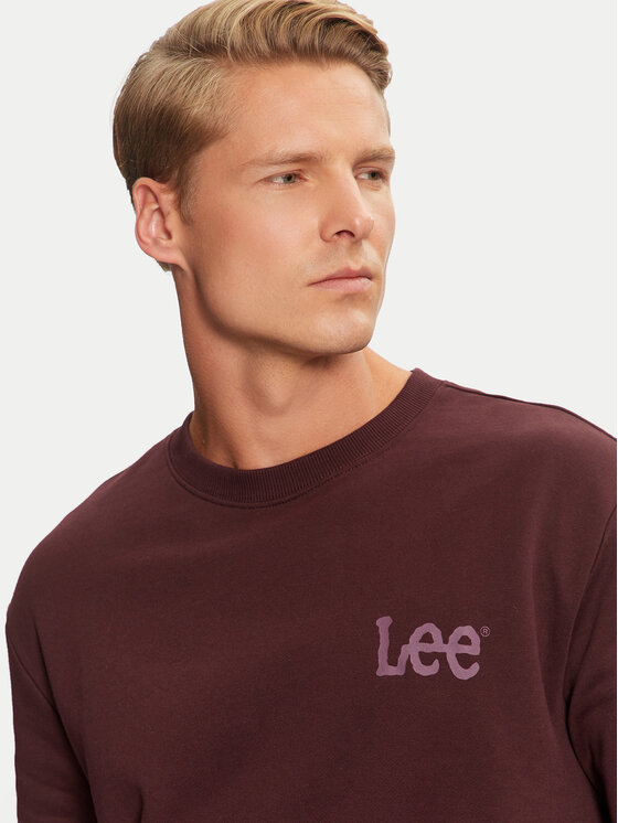 Lee Lee Світшот Wobbly 112355744 Рожевий Regular Fit