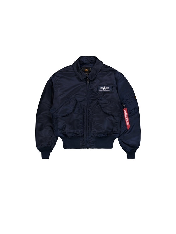 Alpha Industries Alpha Industries Kurtka bomber CWU-45 Heritage Bomber Jacket Błękitny Core Fit