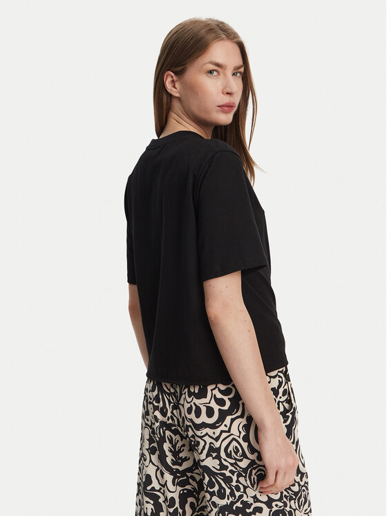 ViCOLO ViCOLO T-särk UD0043 Must Regular Fit