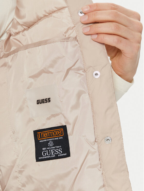 Guess Guess Жилетка за костюм V4RL02 WFYE2 Бежов Regular Fit