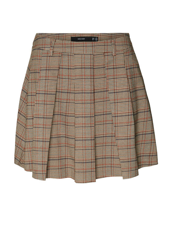 Vero Moda Vero Moda Cпідниця-міні Ellie 10312853 Бежевий Regular Fit