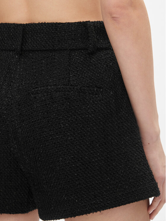 ViCOLO ViCOLO Šortky z materiálu TR0950 Černá Regular Fit