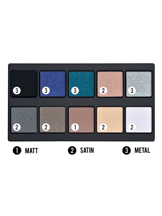 PUPA Milano PUPA Milano Make Up Stories Paleta cieni do powiek 004 Cosmic Queen