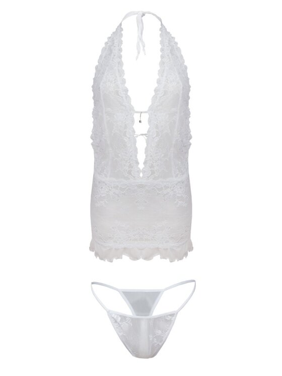 DKaren Lingerie DKaren Lingerie Komplet bielizny komplet Biały
