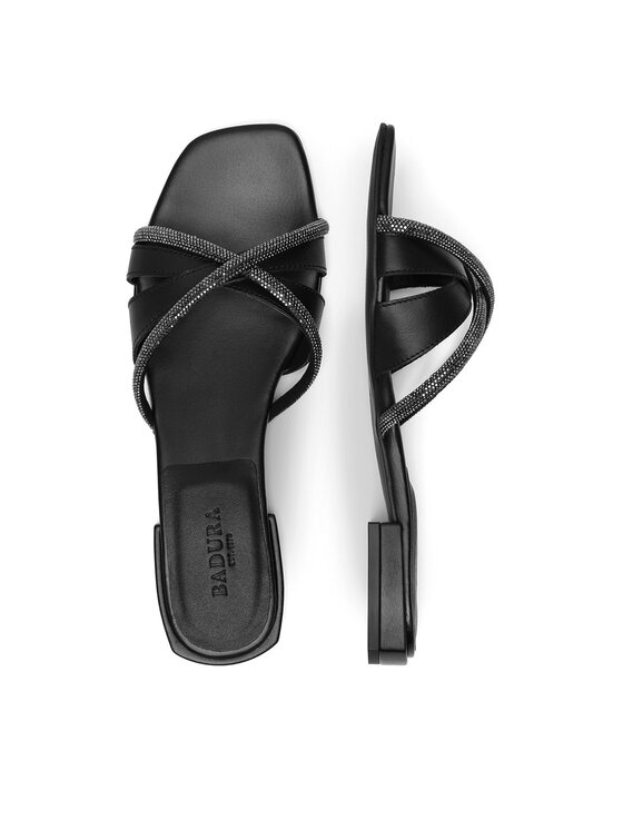 Badura Badura Şlapi AGATA-21463PE Negru