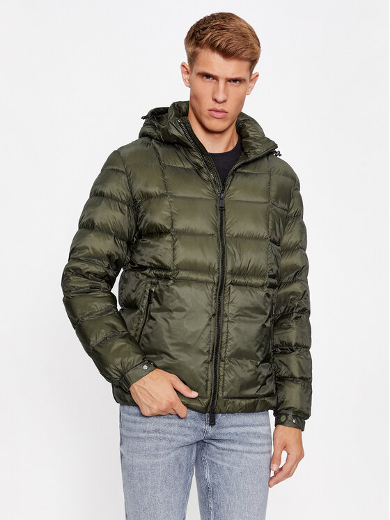 Guess Guess Žieminė striukė M3BL36 WF4F0 Žalia Regular Fit