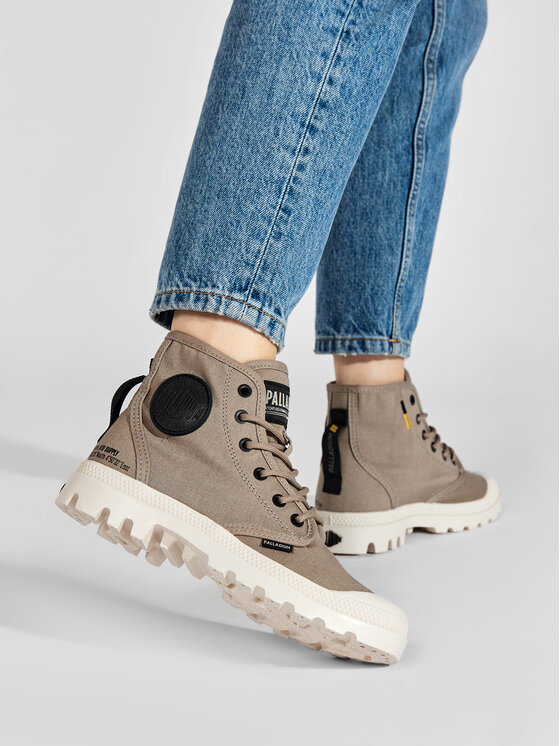 Palladium Palladium Trapery Pampa Hi Htg Supply 77356-297-M Brązowy