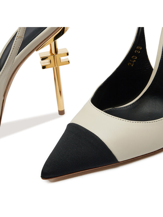 Elisabetta Franchi Elisabetta Franchi Обувки на ток SA-25B-46E2-V570 Екрю