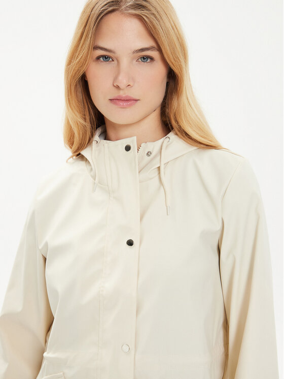 Brave Soul Brave Soul Vihmajope LJK-SAFFYCREAM Ekrüüvärv Straight Fit