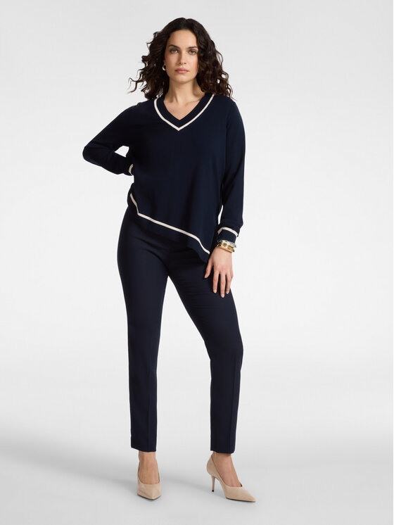 Elena Mirò Elena Mirò Maglione M566Z000707N0A1 Blu A-Line Fit