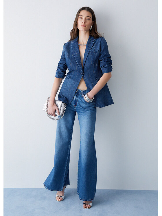 Liu Jo Liu Jo Giacca da abito UA6107D031578033 Azzurro chiaro Regular Fit