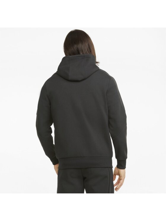 Puma Puma Bluza Puma Ferrari Race Hoodie Czarny Regular Fit