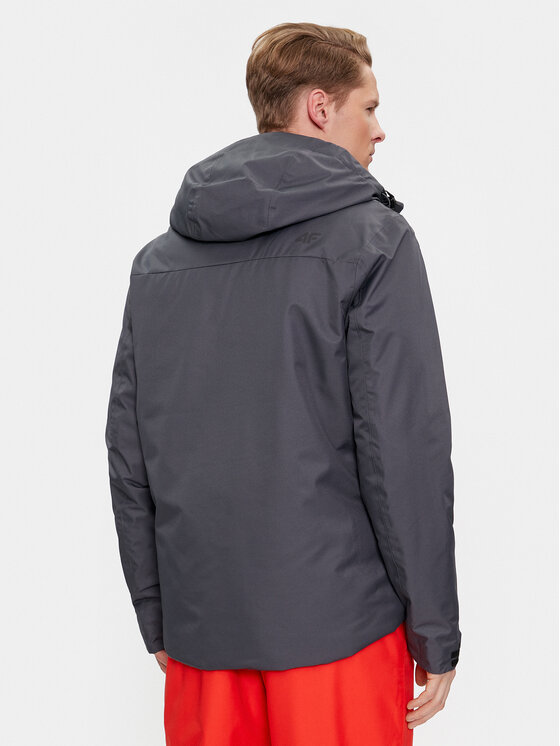 4F 4F Skijacke 4FAW23TTJAM305 Grau Regular Fit