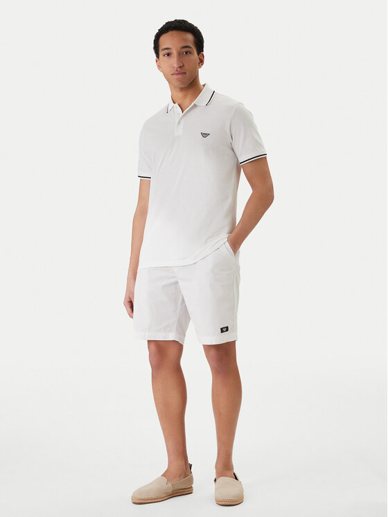 Emporio Armani Emporio Armani Sportovní kraťasy EM000591 AF20428 U0002 Bílá
