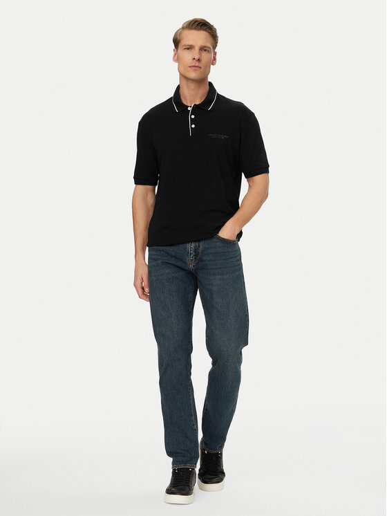 Armani Exchange Armani Exchange Poloshirt XM001557 AF10363 UC001 Schwarz Regular Fit