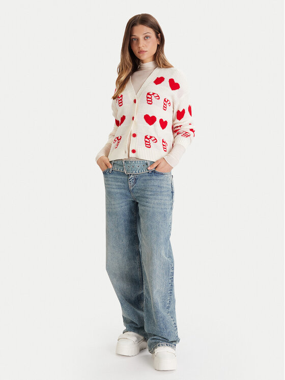 Vero Moda Vero Moda Kardigan Candy 10331353 Beżowy Regular Fit