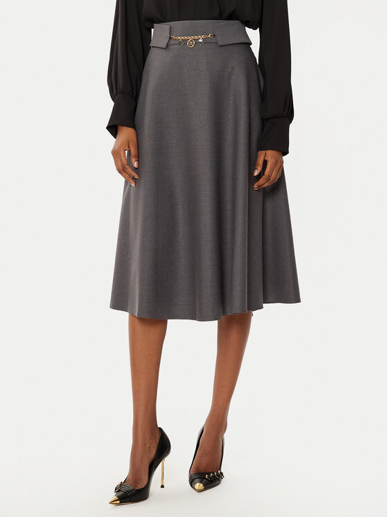 Rinascimento Gonna midi CFC0121918003 Grigio Regular Fit, taglia : S