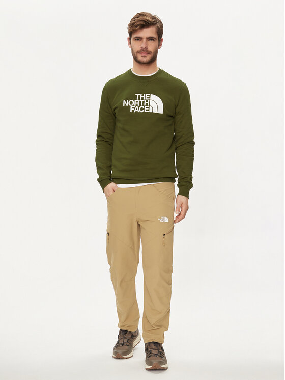 The North Face The North Face Felpa Drew Peak NF0A4SVR Verde Regular Fit