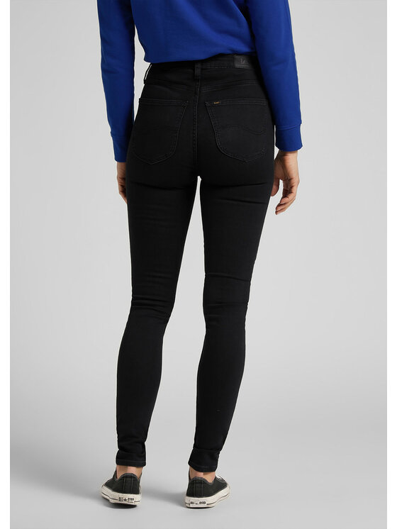 Lee Lee Jeansy IVY Niebieski Skinny Fit
