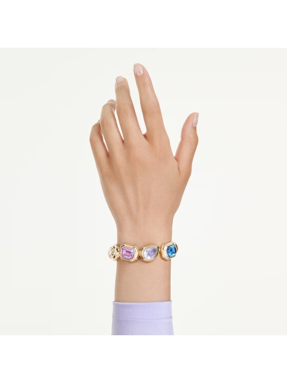 Swarovski Swarovski Bransoletka Gema 5737441 Złoty