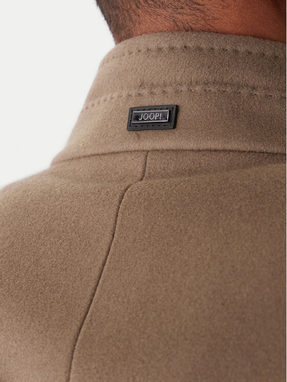 JOOP! JOOP! Gyapjú kabát 17 JC-21Maron 30044311 Khaki Regular Fit