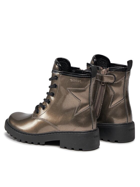 Geox Geox Schnürstiefeletten J Casey Girl J9420G 000HH C9247 S Goldfarben
