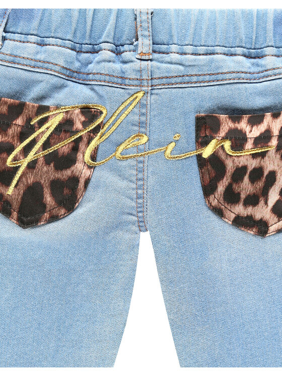 PHILIPP PLEIN PHILIPP PLEIN Jeansy 2705 Błękitny Straight Fit
