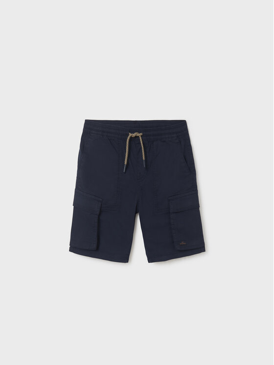 Mayoral Mayoral Stoffshorts 6256 Dunkelblau