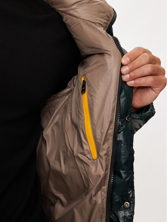 Hetregó Hetregó Daunenjacke Justin 8N562 Grün Regular Fit