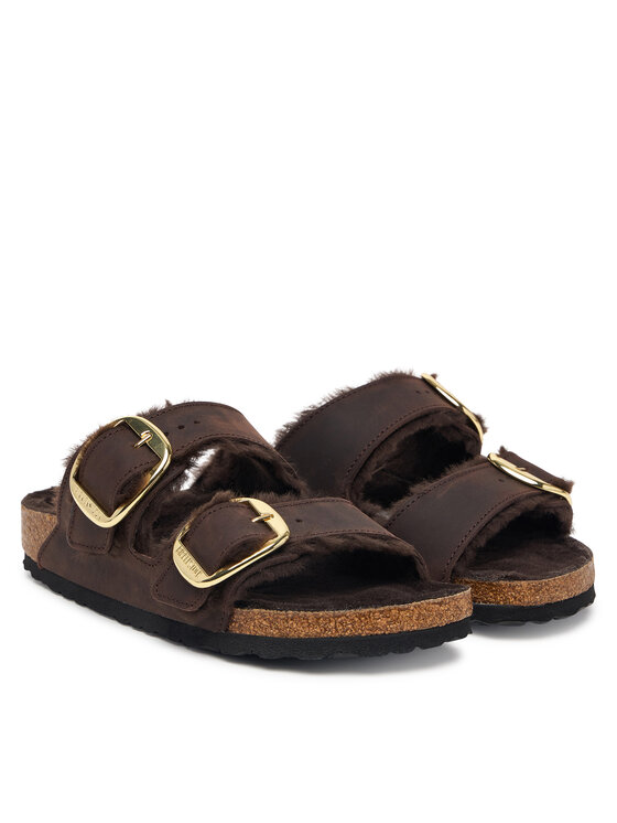 Birkenstock Birkenstock Şlapi Arizona Big Buckle 1032982 Maro închis