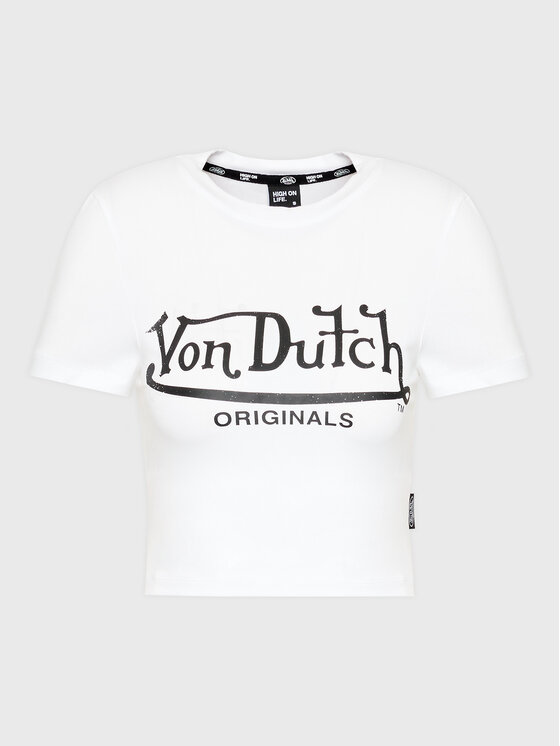 Von Dutch T-krekls Arta 6 230 050 Balts Regular Fit