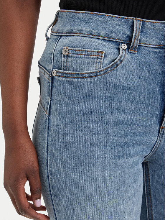 Liu Jo Liu Jo Jeans hlače UA6013 D0318 Modra Slim Fit