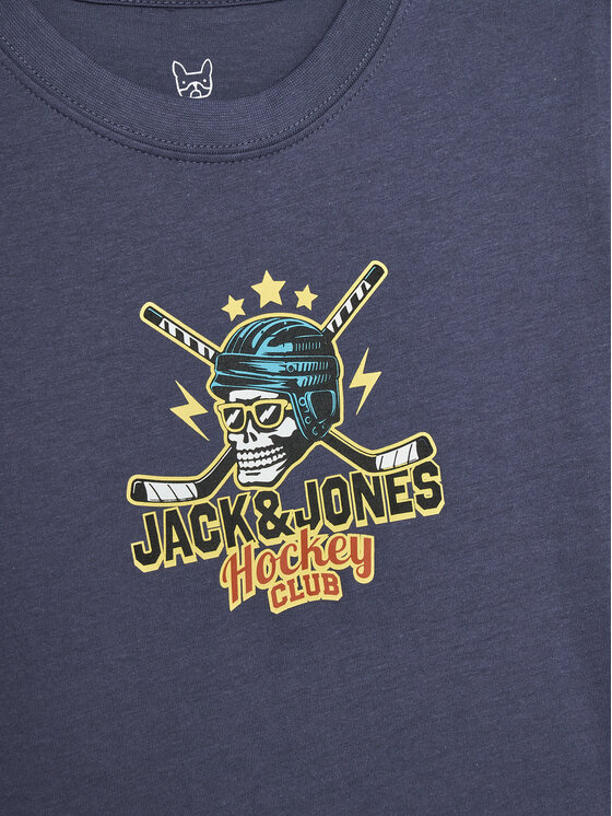 Jack&Jones Junior Jack&Jones Junior T-shirt Eight Skull 12267395 Plava Standard Fit
