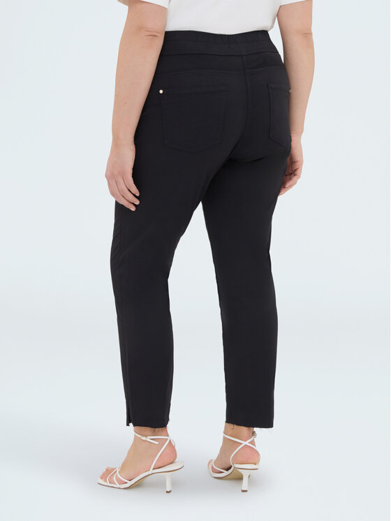 Fiorella Rubino Fiorella Rubino Pantaloni di tessuto P713T005196N033 Nero Skin Fit