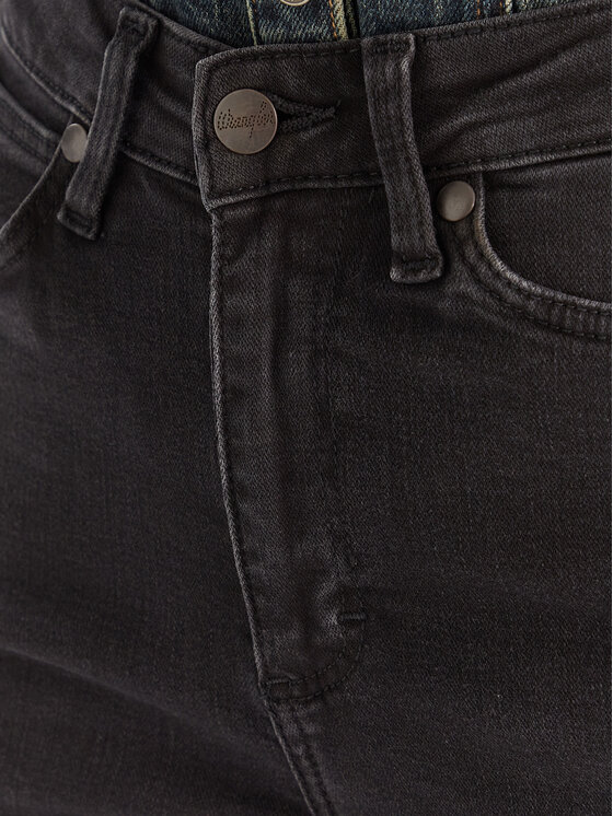 Wrangler Wrangler Jeans hlače 112371749 Črna Straight Fit