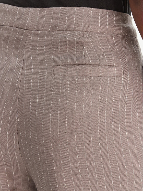 Eleh Eleh Stoffhose SS260028 Grau Oversize